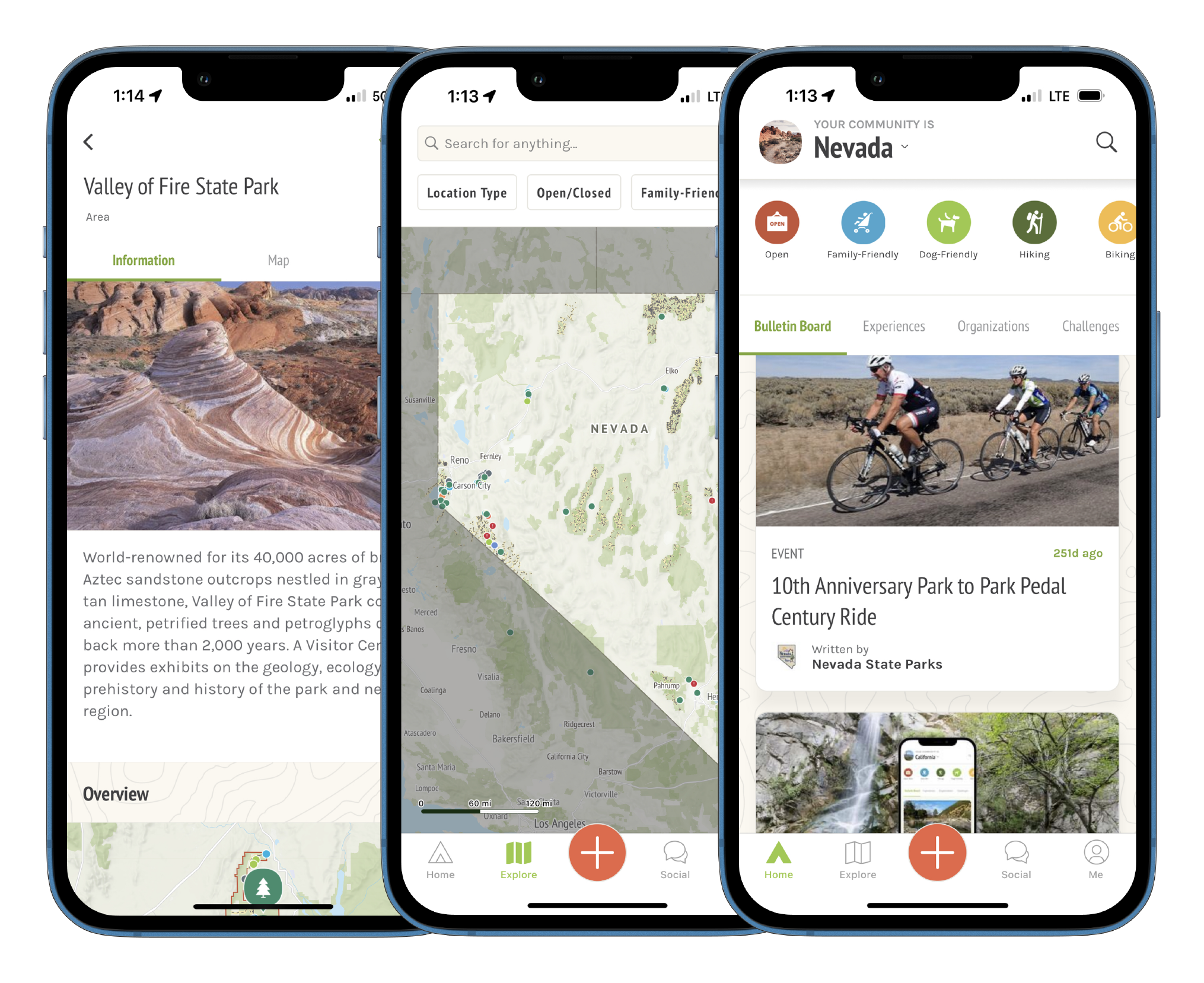 Download de Nevada State Parks mobiele app